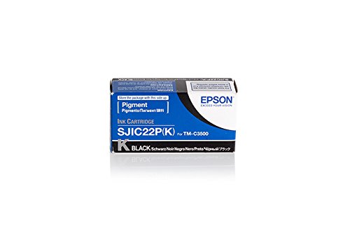 Epson SJIC22P Negro Cartucho de Tinta Original - C33S020601/SJIC22P(K)