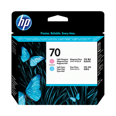 HP 70 Cyan Light/Magenta Light Cabezal de Impresion Original - C9405A