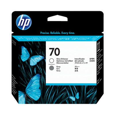 HP 70 Gris/Optimizador de Brillo Cabezal de Impresion Original - C9410A