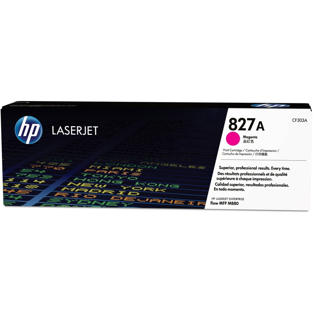 HP CF303A Magenta Cartucho de Toner Original - 827A