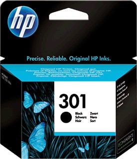 HP 301 Negro Cartucho de Tinta Original - CH561EE