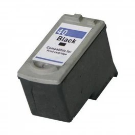 Canon PG40/PG50/PG37 Negro Cartucho de Tinta Remanufacturado - Muestra Nivel de Tinta - Reemplaza 0615B001/0615B042/0616B001/2145B001