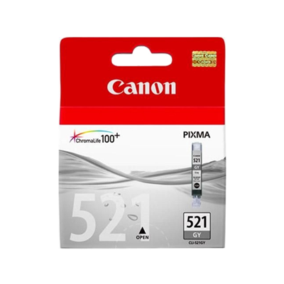 Canon CLI521 Gris Cartucho de Tinta Original - 2937B001