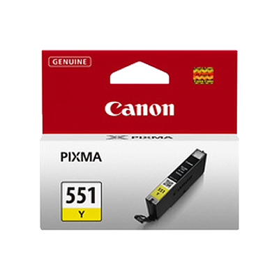 Canon CLI551 Amarillo Cartucho de Tinta Original - 6511B001