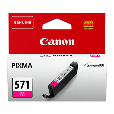 Canon CLI571 Magenta Cartucho de Tinta Original - 0387C001