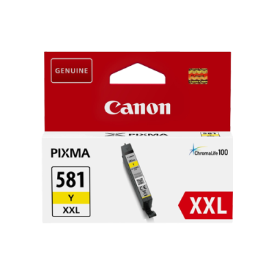 Canon CLI581XXL Amarillo Cartucho de Tinta Original - 1997C001