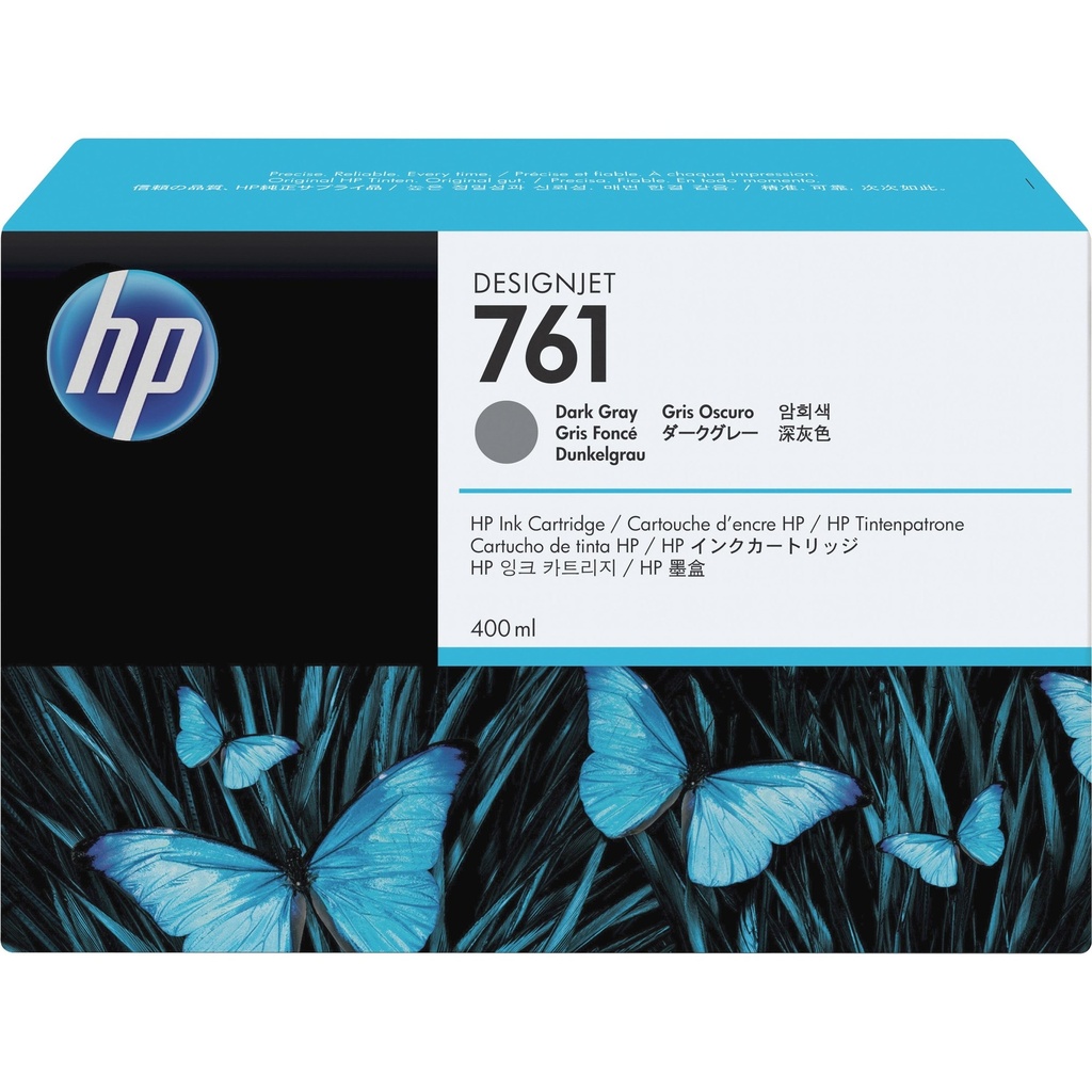 HP 761 Gris Oscuro Cartucho de Tinta Original - CM996A