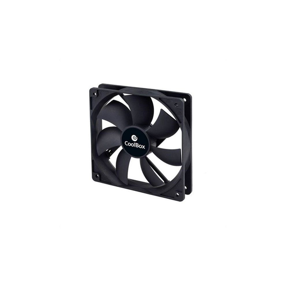 Coolbox VAU120 Ventilador 120mm - Velocidad Max. 1500rpm - Color Negro