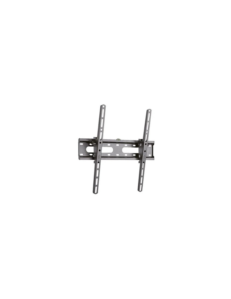 Cromad Soporte de Pared Fijo para TV 32"-55" - Inclinable - Nivel Incorporado - Peso Max 45Kg - VESA 400X400mm