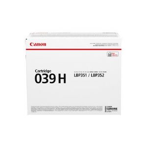 Canon 039H Negro Cartucho de Toner Original - 0288C001