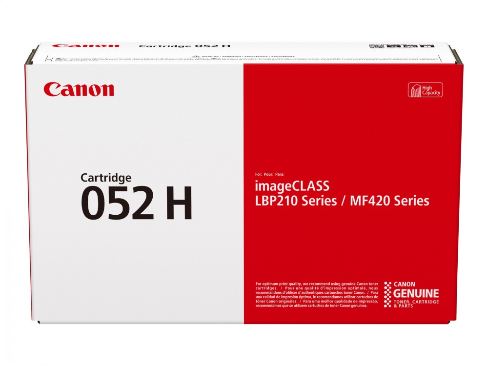 Canon 052H Negro Cartucho de Toner Original - 2200C002
