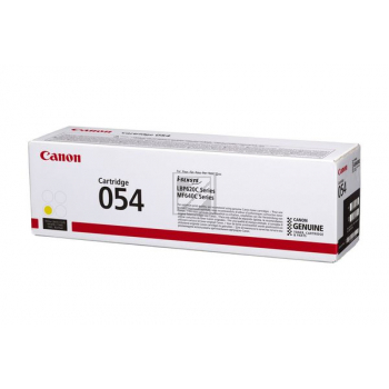 Canon 054 Amarillo Cartucho de Toner Original - 3021C002