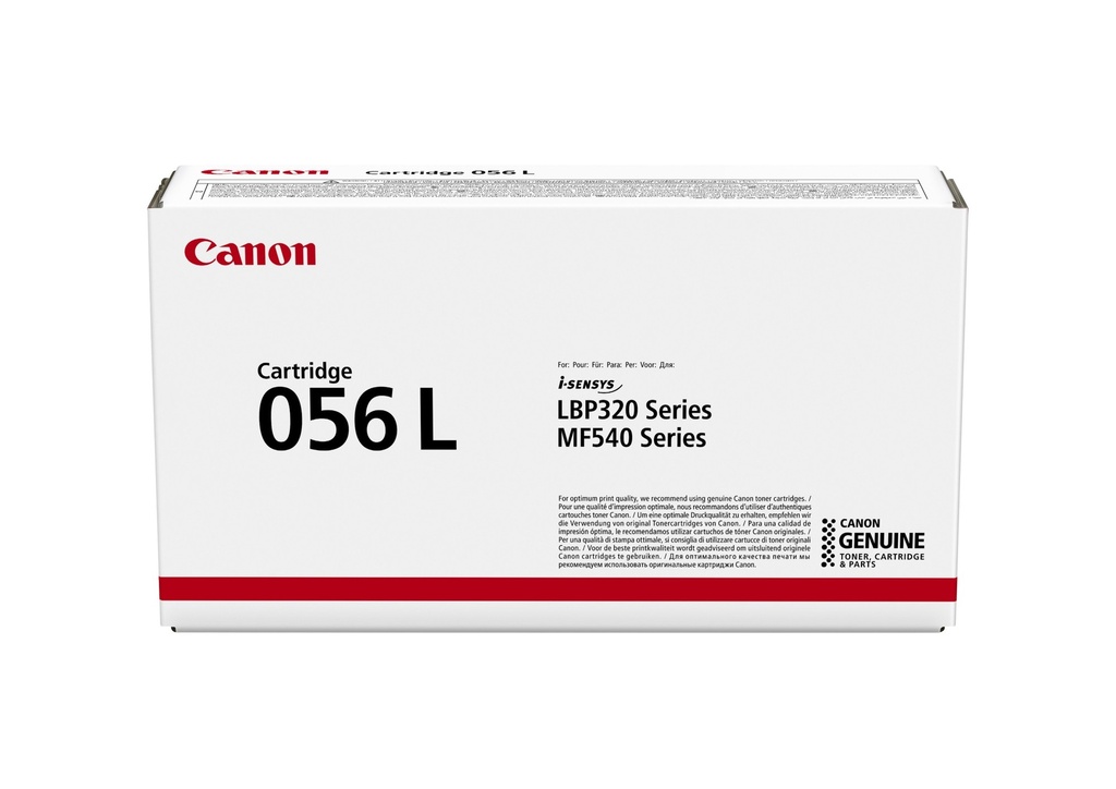 Canon 056L Negro Cartucho de Toner Original - 3006C002