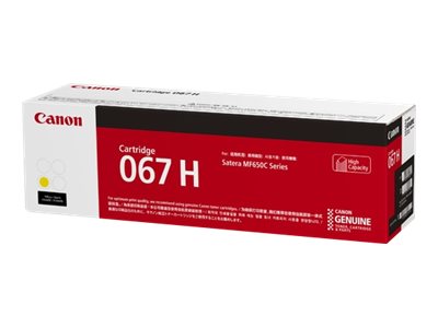 Canon 067H Amarillo Cartucho de Toner Original - 5103C002