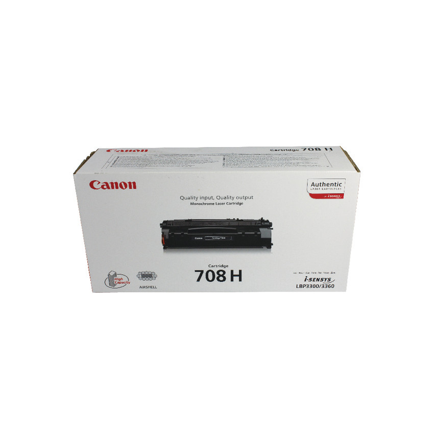 Canon 708H Negro Cartucho de Toner Original - 0917B002
