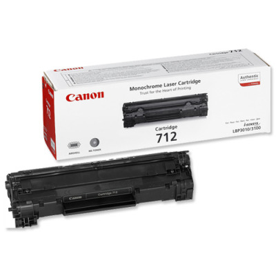 Canon 712 Negro Cartucho de Toner Original - 1870B002