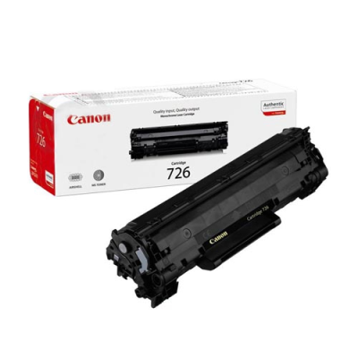 Canon 726 Negro Cartucho de Toner Original - 3483B002