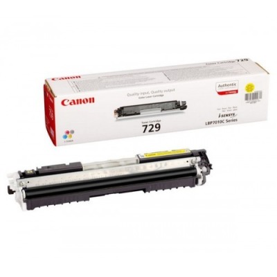 Canon 729 Amarillo Cartucho de Toner Original - 4367B002