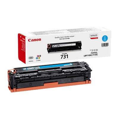 Canon 731 Cyan Cartucho de Toner Original - 6271B002