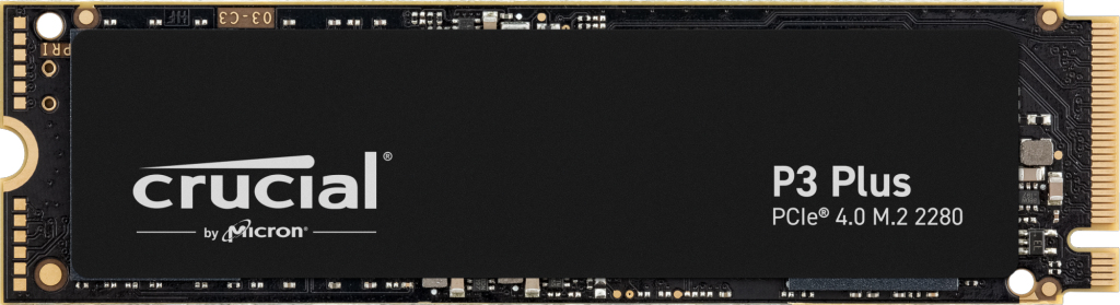Crucial P3 Plus Disco Duro Solido SSD 2TB M2 2280 PCIe 4.0