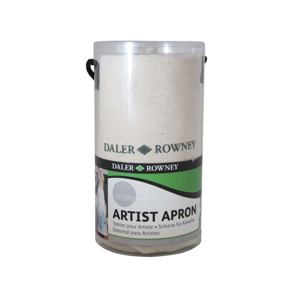 Daler Rowney Simply Delantal con 4 Bolsillos - Color Beige
