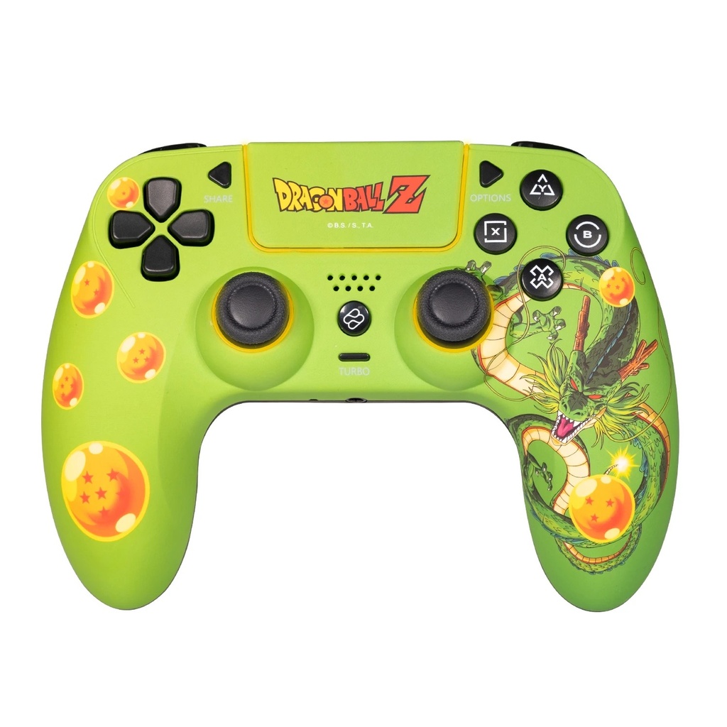 FR-TEC Dragon Ball Z Shenron Mando/Gamepad PC, PS4 Bluetooth - Retroiluminacion RGB - Vibracion - Autonomia hasta 10h