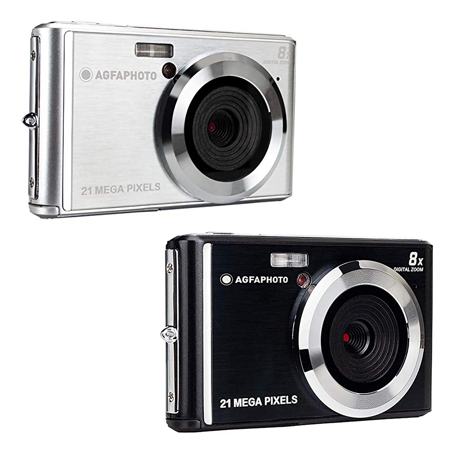 Agfaphoto DC5200 Camara Digital -  Sensor CMOS - Zoom Optico 8x - Color Rosa