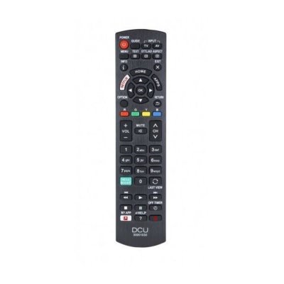 DCU Tecnologic Mando a Distancia para Panasonic - Color Negro