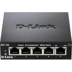 D-Link Switch 5 Puertos Fast Ethernet Gigabit 10/100 Mbps