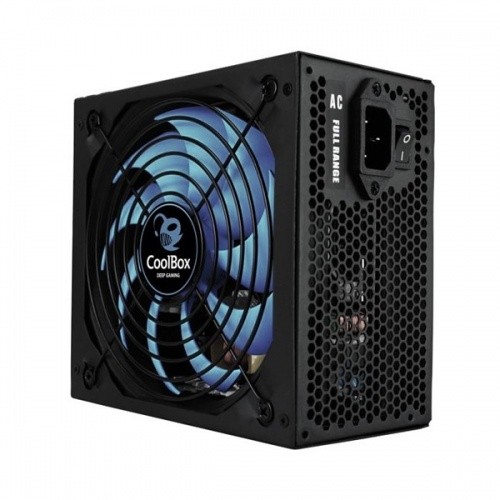 Coolbox DeepPower Fuente de Alimentacion 80 Plus Bronze 650W ATX - PFC Activo - Modo Silencioso - Ventilador 140mm