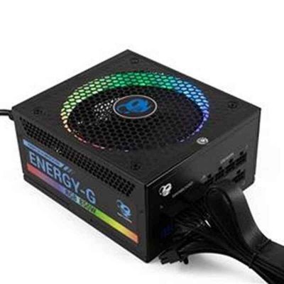 DeepGaming Energy-G Fuente de Alimentacion 80 Plus Gold Modular 850W ATX 3.0 - Conector PCIe 6 + 2 pines - PFC Activo - ARGB - Ventilador 140mm