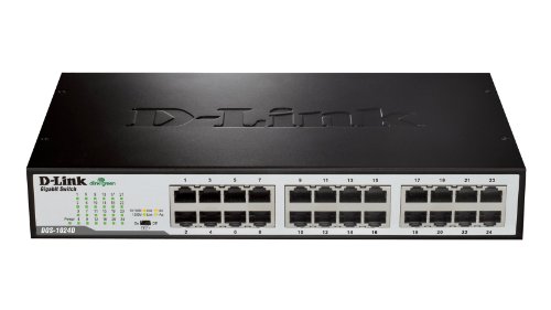 D-Link Switch 24 Puertos Gigabit 10/100/1000 Mbps