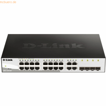 D-Link Switch Semigestionable 16 Puertos Gigabit + 4 Puertos SFP Combo