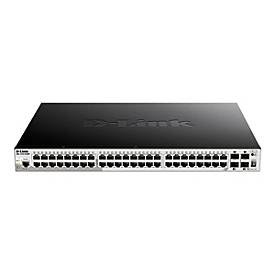 D-Link Switch Gestionado 48 Puertos Gigabit PoE + 4 Puertos 10G SFP+