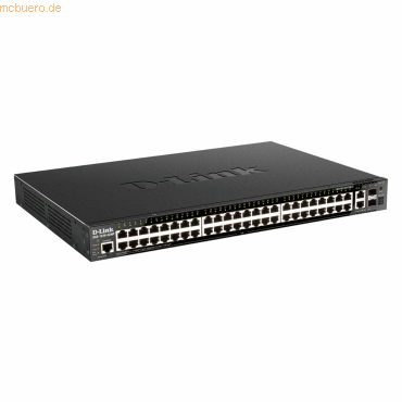 D-Link Switch Gestionado 44 Puertos Giga PoE + 4 Puertos 2.5G PoE + 2 Puertos 10G + 2 Puertos 10G SFP