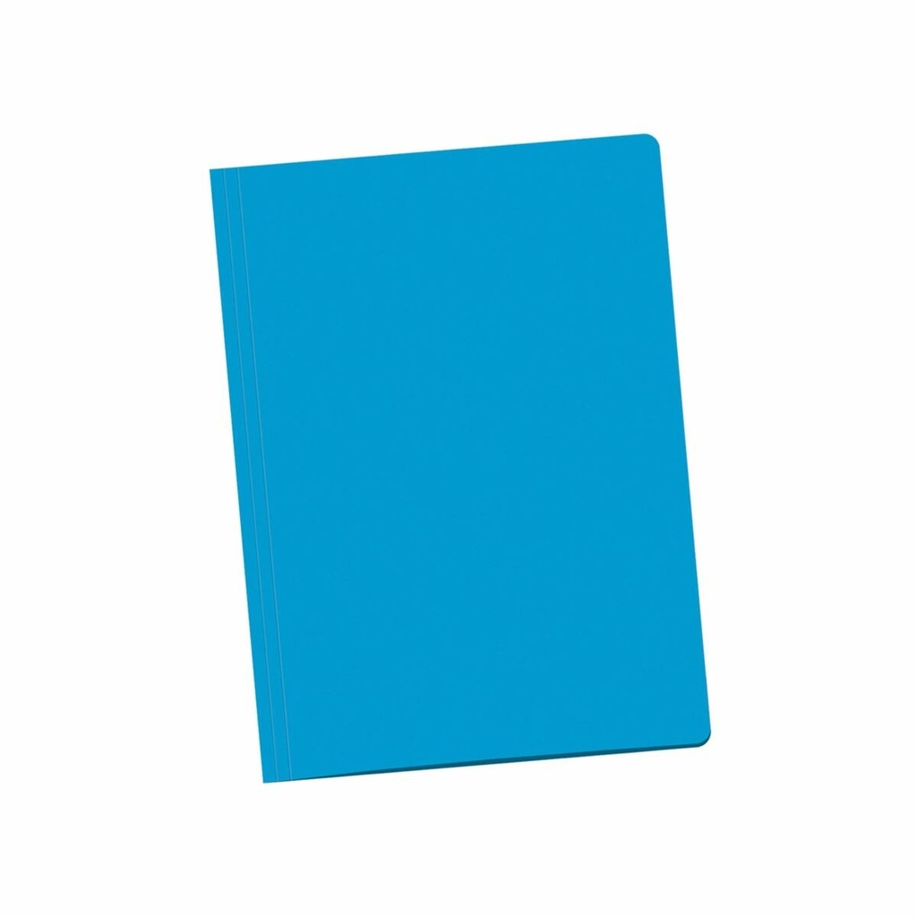 Dohe Pack de 50 Subcarpetas de Cartulina de 180gr A4 - Con Ranura para Fastener - Resistente y Duradera - Ideal para Organizar Documentos - Color Azul