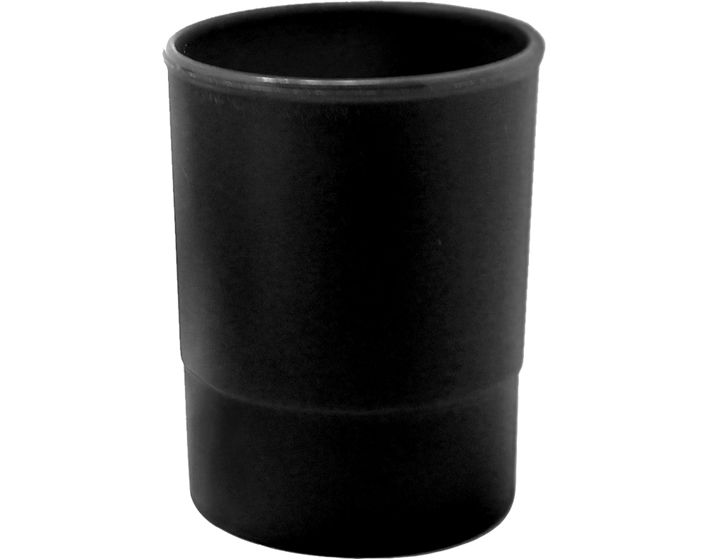Dohe Cubilete Redondo en Poliestireno - 100% Reciclable - Apilable - 150x150mm - Ideal para Organizar Material de Oficina