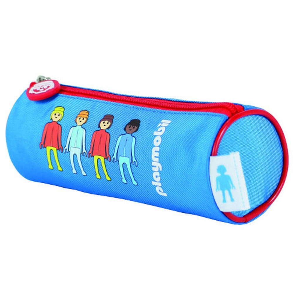 Dohe Portatodo para Material Escolar - Fabricado en Poliester - Flexible y Resistente - Cierre con Cremallera