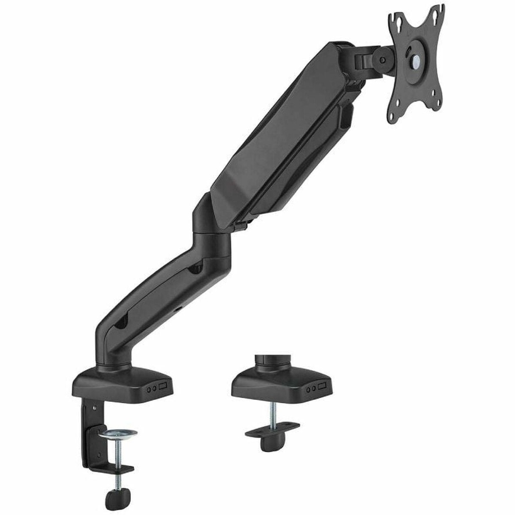 Aisens Soporte de Mesa PRO Contrapeso Giratorio e Inclinable para Monitor/TV 9kg (3 Pivotes - 1 Brazo) de 17-32 - Color Negro