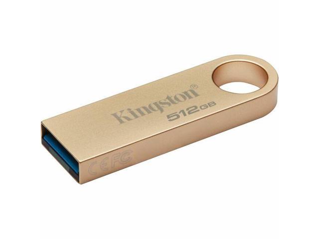 Kingston DataTraveler SE9 G3 Memoria USB-A 3.2 Gen 1 512GB - 220 MB/s en Lectura - Diseño Metalico - Color Oro (Pendrive)