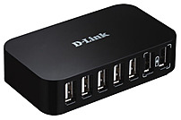 D-Link Hub 7 Puertos USB-A 2.0