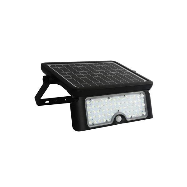 Elbat Foco Led Solar Multifuncion 10W - 1150LM - Luz Fria 6000K - Sensor de Movimiento