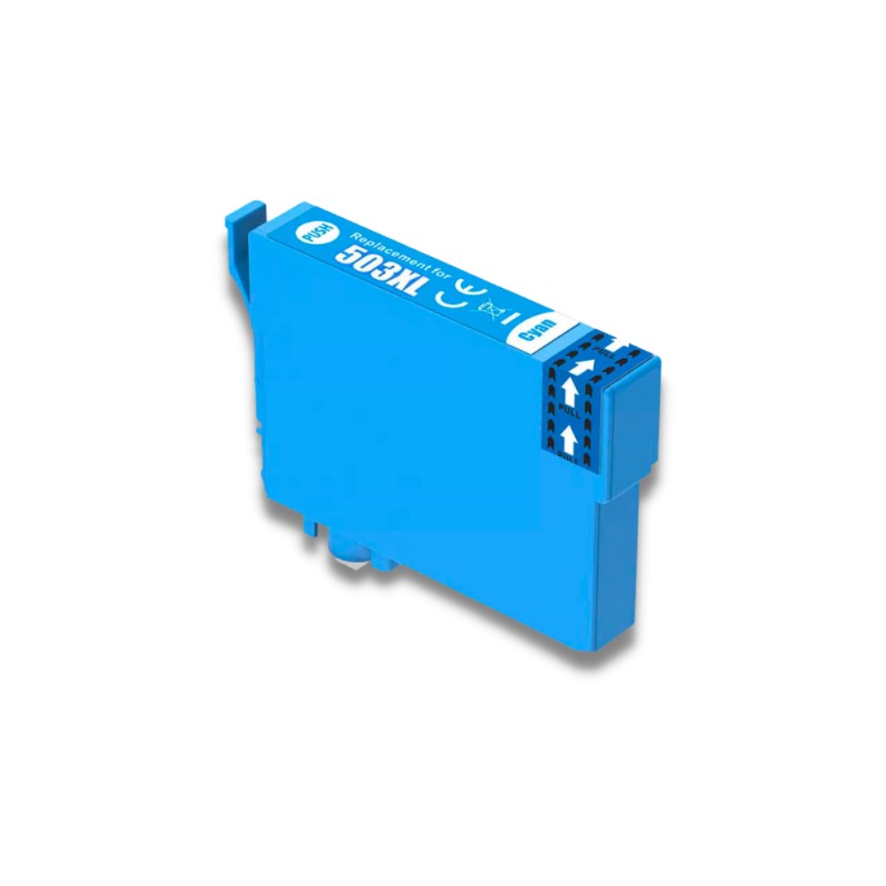 Epson 503XL Cyan Cartucho de Tinta Generico - Reemplaza C13T09R24010/C13T09Q24010