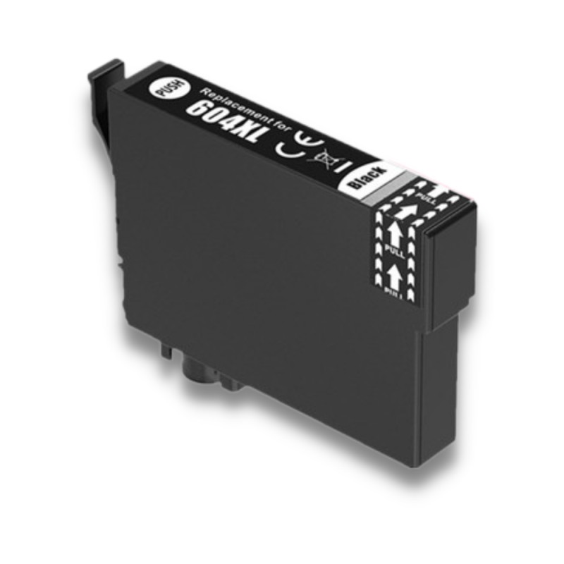 Epson 604XL Negro Cartucho de Tinta Generico - Reemplaza C13T10H14010/C13T10G14010