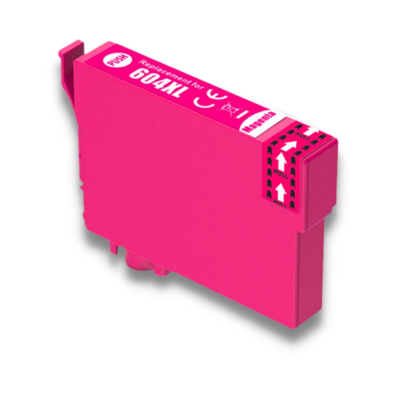 Epson 604XL Magenta Cartucho de Tinta Generico - Reemplaza C13T10H34010/C13T10G34010