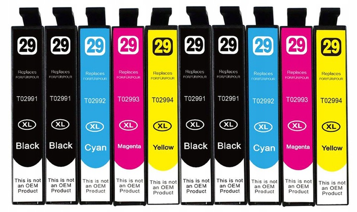 Epson T2991/T2981 (29XL) Negro Cartucho de Tinta Generico - Reemplaza C13T29914012/C13T29814012