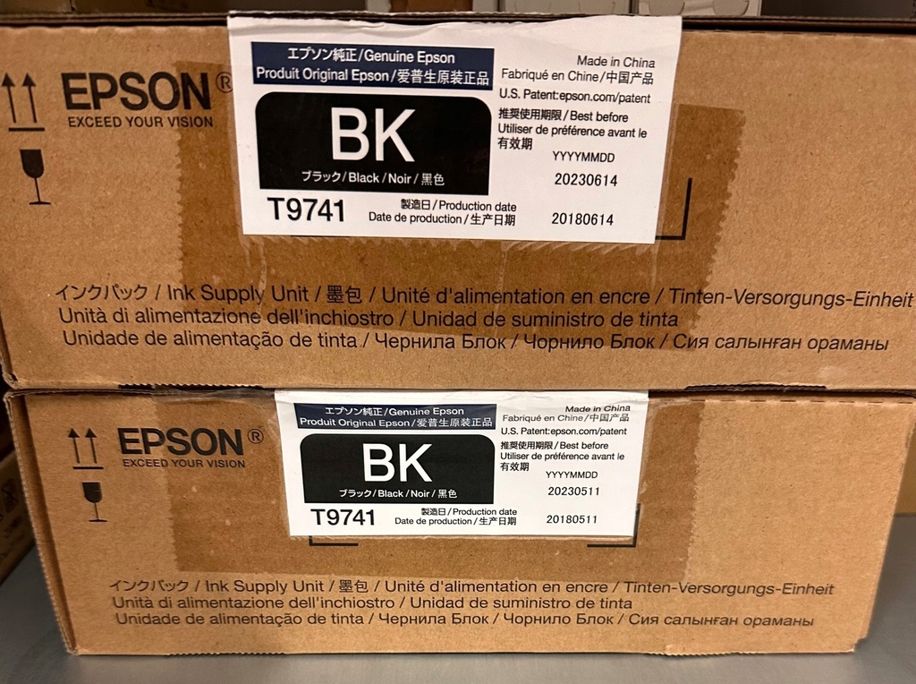 Epson T9741 Negro Cartucho de Tinta Pigmentada Generico - Reemplaza C13T974100