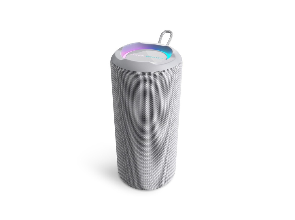 Energy Sistem Soundbliss Altavoz Bluetooth True Wireless 40W - Radio FM - 12h Autonomia - IPX6 - LED - Manos Libres - USB-C - Color Gris