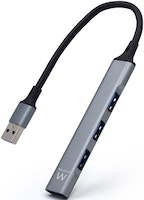 Ewent Hub USB3.2 - 1 USB-A - 1 Puerto USB 3.2 - 3 Puertos USB 2.0