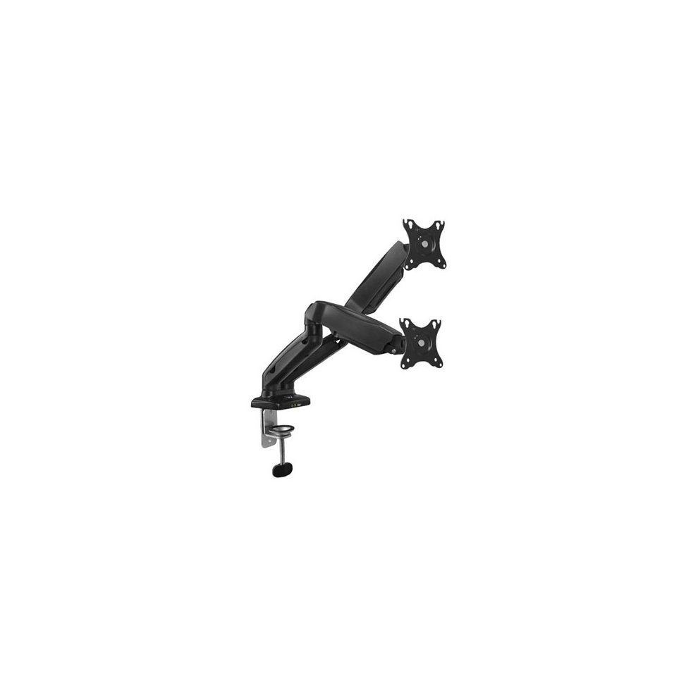 Ewent Soporte de Escritorio para 2 Monitores de 13-34" - VESA Maximo 100x100 - hasta 9 kg - Color Negro